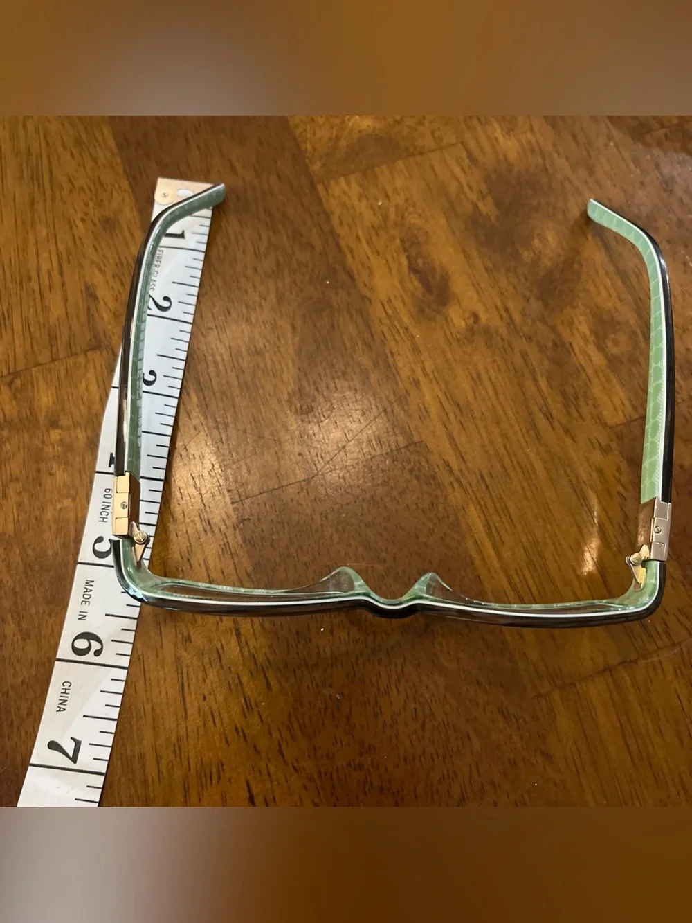 Kate Spade Florence 0JDJ Brown Green Rectangle Eyeglasses Plastic Frame 130 RX